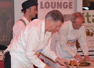 Philip Pierins de beste pizzabakker in het stadhuis